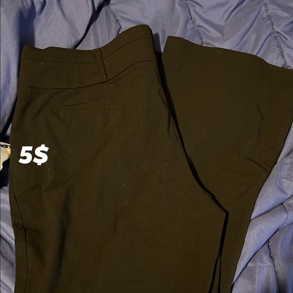 Black slacks